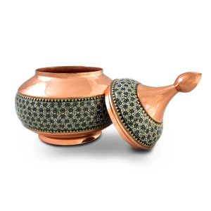 شکلات خوری مس و خاتم بدون پایه