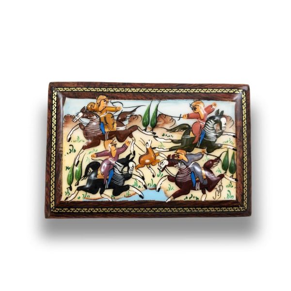 جعبه خاتم کاری کوچک 4