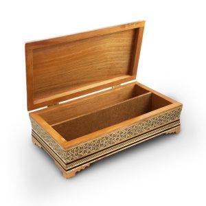 جعبه کارد و چنگال خاتم کاری