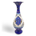 گلدان تمام پرداز میناکاری