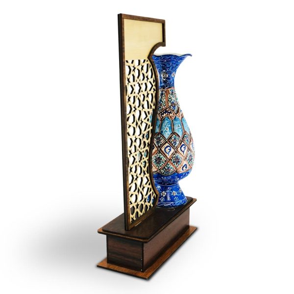 تندیس گلدان میناکاری 2