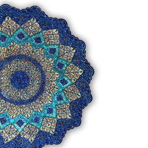 بشقاب میناکاری 35 سانت