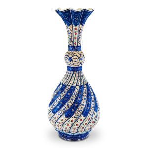 گلدان میناکاری مدل صراحی