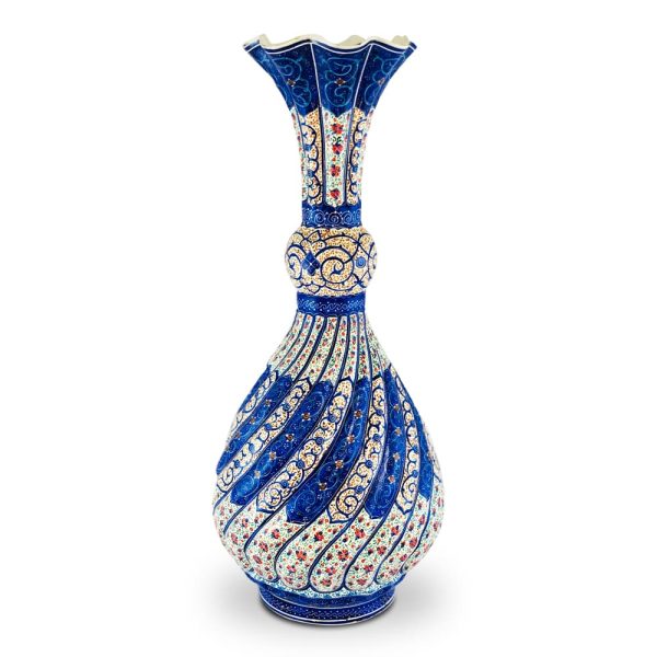 گلدان میناکاری مدل صراحی