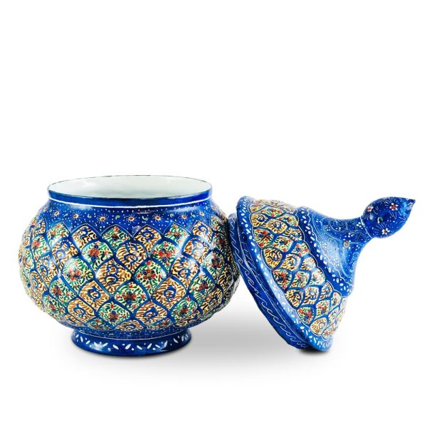 قندان میناکاری 15 سانت 1