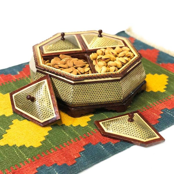 شکلات خوری خاتم کاری چهار درب 1