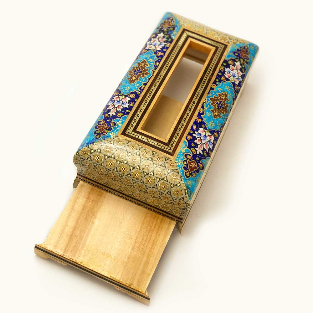 جعبه خاتم کاری رو نقاشی 4