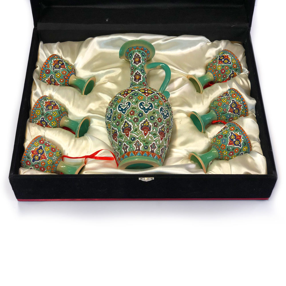 ست شربت خوری سفال - Image 2