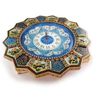 ساعت خاتم کاری مدل خورشیدی 30 سانت