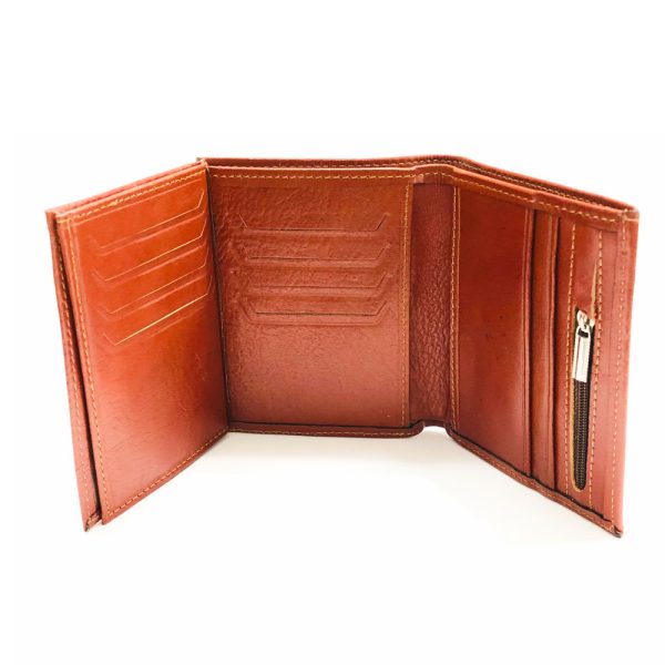 کیف پول چرم جیبی دو برگی - Image 3