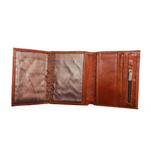 کیف پول چرم جیبی دو برگی