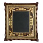 قاب خاتم کاری مدل صلیبی گوشه دار اعلاء 30*24