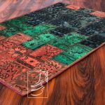 فرش چهل تکه دستباف 80 در1/20 متری مدل ft-61