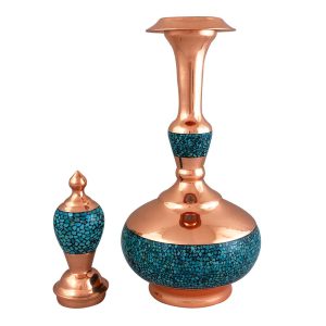 تنگ فیروزه کوبی 30 سانتی مدل شلغمی