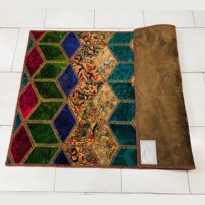 فرش چهل تکه دستباف 1 در 1/5 متری مدل ft-72
