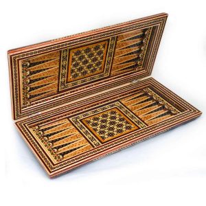 تخته نرد خاتم کاری 35 سانتی