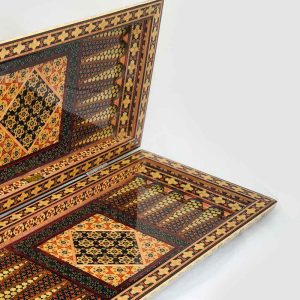تخته نرد خاتم کاری 40 سانتی
