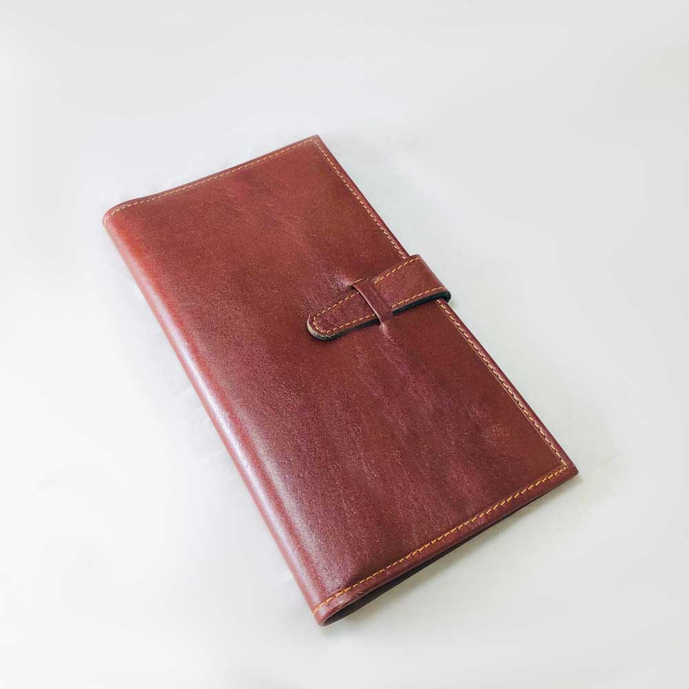 کیف چرم پالتویی سه لت زبانهدار