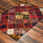 گلیم چهل تکه دستباف 80 در 1/20 متری مدل gt-68