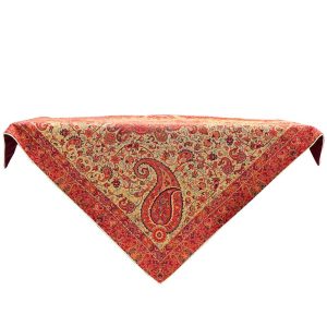رومیزی ترمه ابریشم 1 در 1 کد sd-25g