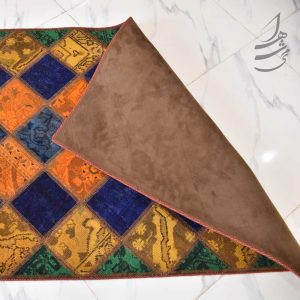 فرش چهل تکه دستباف 1 در 1/5 مدل ft-109