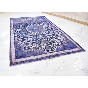 فرش وینتیج دستباف بنفش 1.56*2.55 متری کد fd-162