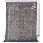 فرش وینتیج دستباف کرم 3*1.9 متری کد fd-154