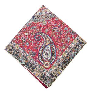رومیزی ترمه ابریشم 1 در 1 کد sd-25z