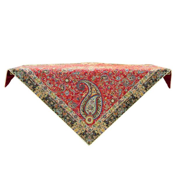رومیزی ترمه ابریشم 1 در 1 کد sd-25z 1