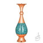 گلدان فیروزه کوب مدل موشکی 40 سانتی