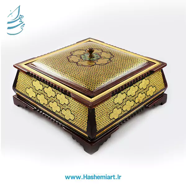 شکلات خوری خاتم کاری