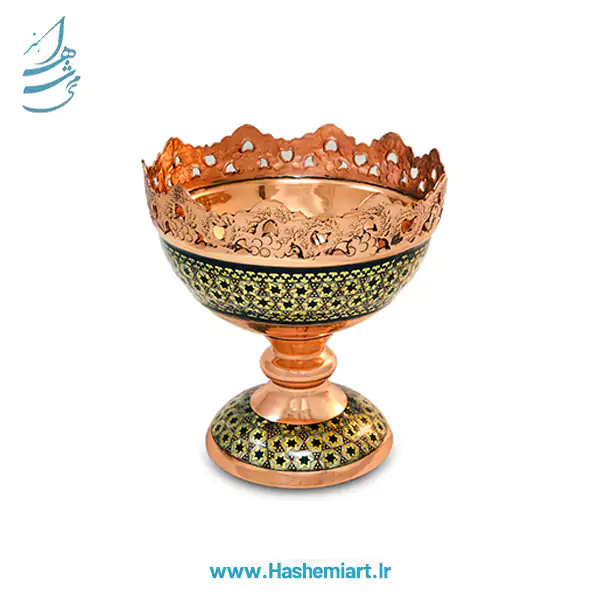 آجیل خوری مس و خاتم