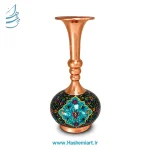 گلدان مس و پرداز