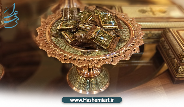 شیرینی خوری مس و خاتم