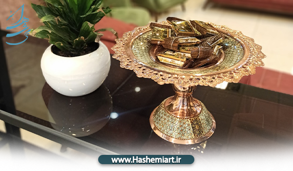 شیرینی خوری مس و خاتم