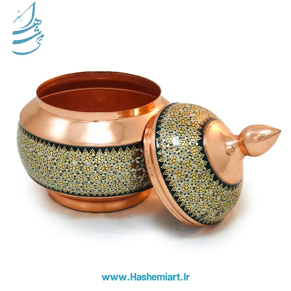 قندان مس و خاتم