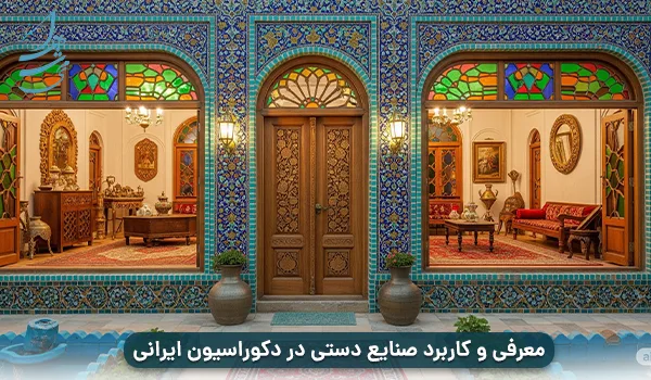 معرفی و کاربرد صنایع دستی در دکوراسیون ایرانی